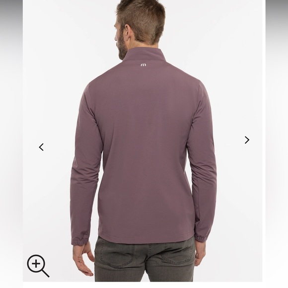 Travis Mathew UNEXPECTED SURPRISE QUARTER ZIP NWT Small - Picture 3 of 8